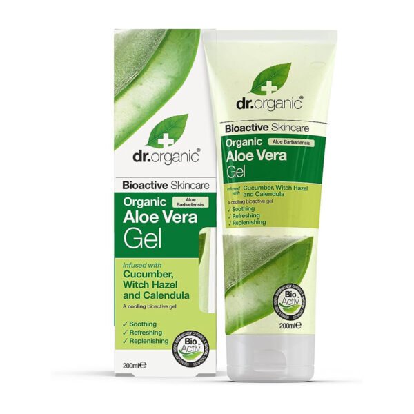 Organic Aloe Vera Gel with Cucumber