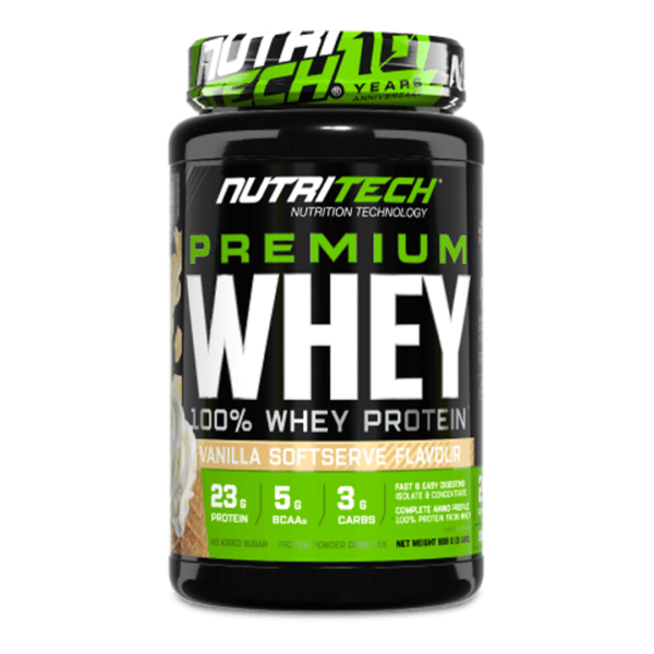 Premium Whey Protein Powder - Vanilla (908g)